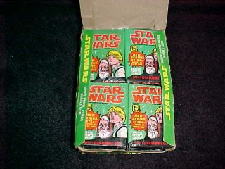 (1) 1978 Topps Star Wars 4th Series Wax Pack Vg,  Very Good Plus Cond.