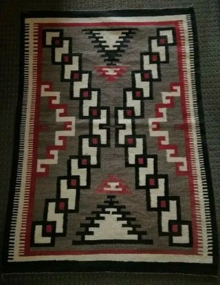 Classic 1930 ' s Ganado Navajo Weaving Great Detail,  Rich Colors 39 