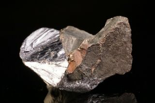 NATIVE Bismuth Crystal with Molybdenite AUSTRALIA - Ex.  Jensen 8