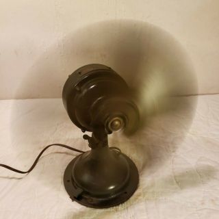 Antique Westinghouse Brass 6 Blade 12 " Fan - Missing Cage - - Cool