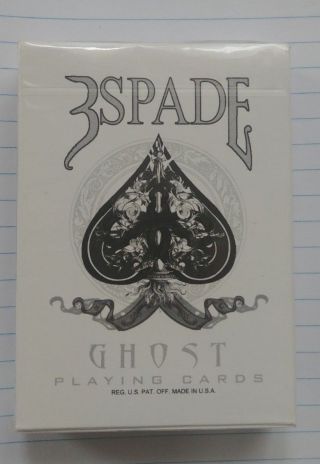 Rare Bicycle White Ghost Gaff Deck 1st First Edition Ellusionist