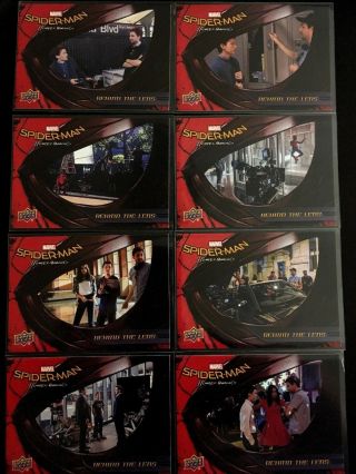 Rare Spiderman Homecoming - Behind The Lens 8 Card Set - Achievement Card