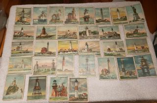 T77 Lighthouse Series Hassan Cigarette Tobacco Card 31 Total