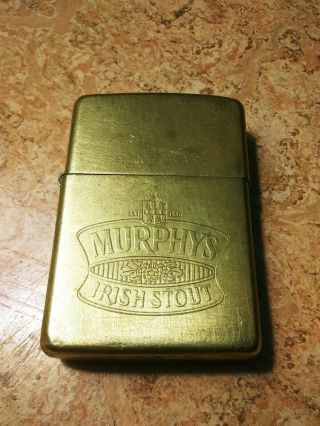Vintage Brass Zippo Lighter 