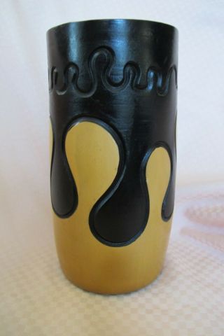 - - Carlos Seminario Pottery Vase - - Signed - - - - Muy Bonito