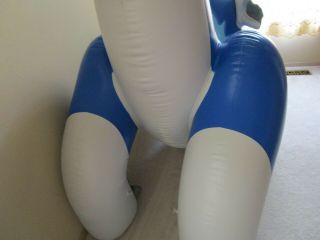 Inflatable Giant Blue Aaron Dragon 11