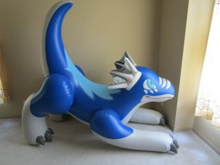 Inflatable Giant Blue Aaron Dragon 3