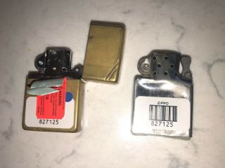 RARE VINTAGE EARLY YEAR ZIPPO LIGHTER PAT 2032695 INSIDES - READY TO GO 2