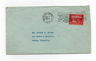1913 Official Letter Boy Scouts Madison Sq NYC,  Luray VA,  Taft,  Roosevelt,  Grove 2
