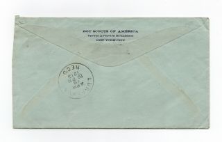 1913 Official Letter Boy Scouts Madison Sq NYC,  Luray VA,  Taft,  Roosevelt,  Grove 5