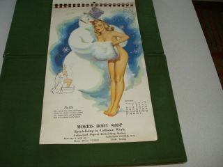 1952 BILL RANDALL ' S SEXY PIN - UP GIRL CALENDAR ART - 12 MONTHS - GREAT LOOK 2