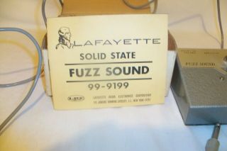 Vintage Lafayette Solid State Fuzz Sound 6