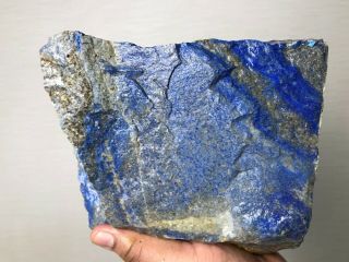 AAA TOP QUALITY SOLID LAPIS LAZULI ROUGH 19 LBS - FROM AFGHANISTAN 2