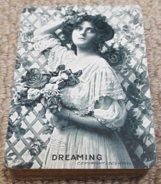 Antique Playing Cards Dreaming 1909 Smart Set 400 Kalamazoo Wide Cards