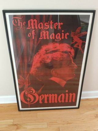 Germain The Wizard Framed Poster " The Master Of Magic "