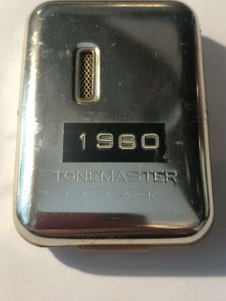 Vintage 1960 Tonemaster Continental 4 Transistor Body Style Hearing Aid
