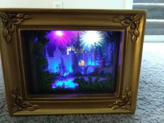 Disney Parks Olszewski Gallery Of Light Sleeping Beauty Castle Diorama Box