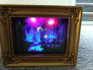 Disney Parks Olszewski Gallery of Light Sleeping Beauty Castle Diorama Box 2
