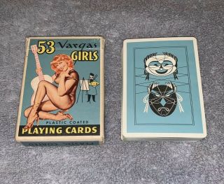 Vintage Vargas Pin - Up Girls Playing Cards Full Deck 2