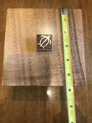 Koa Wood Trinket Jewelry Box