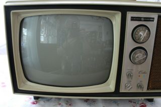 GE PortaColor TV,  H3 Chassis,  Outstanding 4