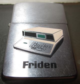 Zippo Lighter Friden Calculating Machine Company Solid Fuel Cell