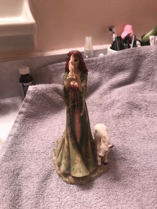 The Enchanted Art Of Jessica Galbreth Brighid.  Fantasy Figurine,  Retired.  Rare.