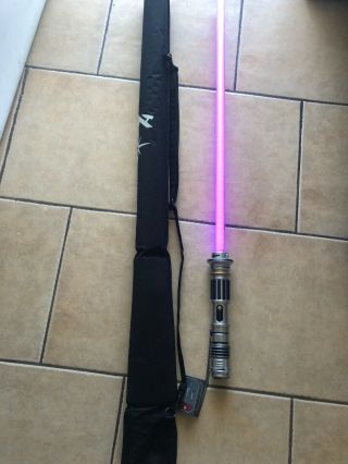 Star Wars Galaxy’s Edge Custom Built Lightsaber Savi’s Shop