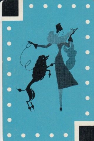 Vintage Swap Playing Card - 1 Single - Ladies - 13