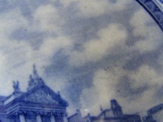 RARE ANTIQUE MOBILE,  ALABAMA BLUE ROWLAND - MARSELLUS SOUVENIR PLATE - THE PALACE 5