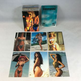 Ujena Swimwear Illustrated (comic Images) Card Set From 1993 Designer Swimsuits