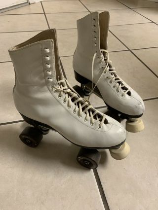 Riedell Vintage Roller Skates Women’s 8 Retired Featured
