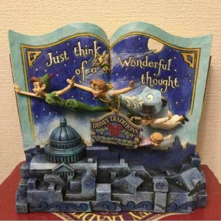 Disney Traditions Peter Pan Jim Shore Storybook Off To Neverland Figure Ornament