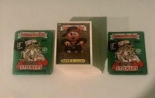 1988 Garbage Pail Kids 15th Series Complete (88) Card Variation Set Non Die Cut