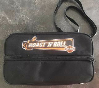 Harley Davidson Roast And Roll Travel Coffee/picnic Set In Carry Bag