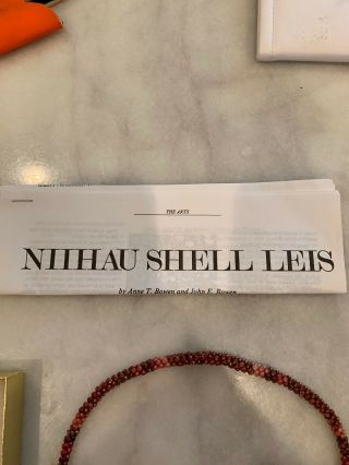 Niihau shell lei 100 Niihau Shells.  From And Made In Hawaii. 5