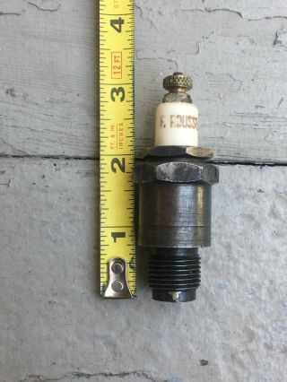 Vintage,  Very Rare,  Antique F.  Roussel Spark Plug
