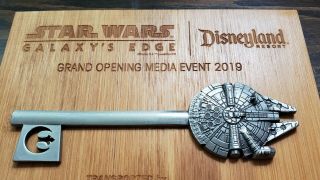 Star Wars Galaxy’s Edge Grand Opening - Media Event Key - Limited Edition 3
