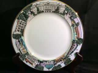 1996 The Greenbrier Resort Collector Plate,  Cheryl Lyon,  Limited Edition,  Signed