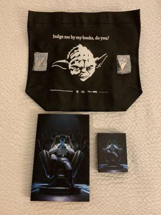 Sdcc 2019 Star Wars: Thrawn Treason Hardcover And Audio W/pin And Bag In Hand