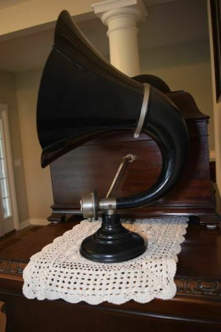 1925 American Electric Company BURNS Model 205 Parilian Bell RADIO HORN Speaker 2