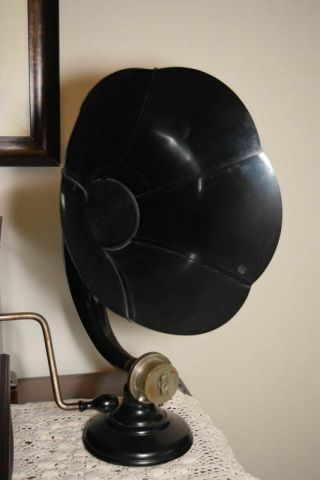 1925 American Electric Company BURNS Model 205 Parilian Bell RADIO HORN Speaker 4