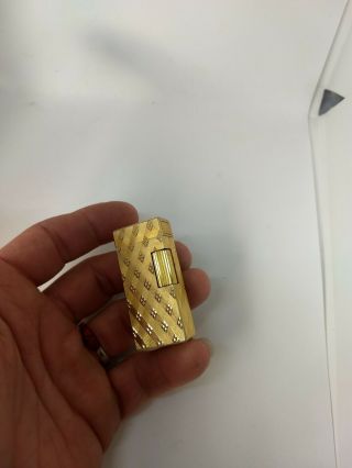 Vintage Colibri Gold Plated Short Lighter