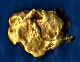 NATURAL GOLD NUGGET 40.  8 gms 1.  31 Troy OZ JACKSONVILLE OREGON RICH YELLOW NoRS 4