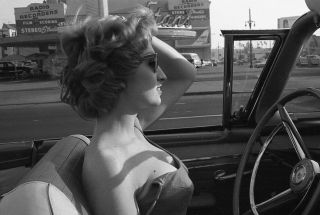 1960s Vogel Negative,  Sexy Pin - Up Girl Joan Blythe In Car,  Los Angeles,  T238790