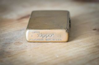 Copper Marlboro 27 Promo Zippo Lighter C 03