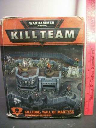 Warhammer 40,  000 Kill Team Killzone Wall Of Martyrs Game Board Scenery Toy