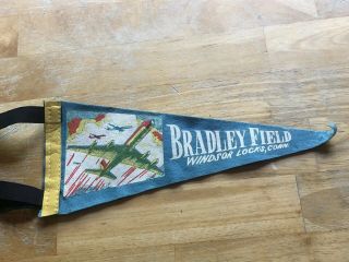 Bradley Field,  Windsor Locks,  Connecticut 11” Pennant