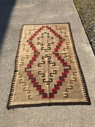 Early Tranitional Navajo Rug - Probably From The Granado Region 2