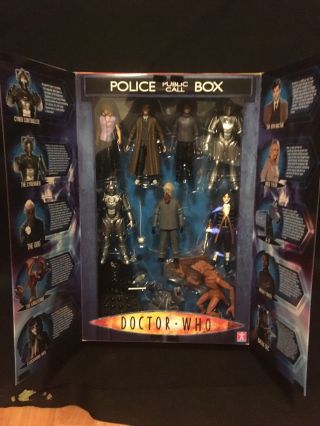 Doctor Who 10 Figure Boxed Set - Series 2 Underground Toys / Character